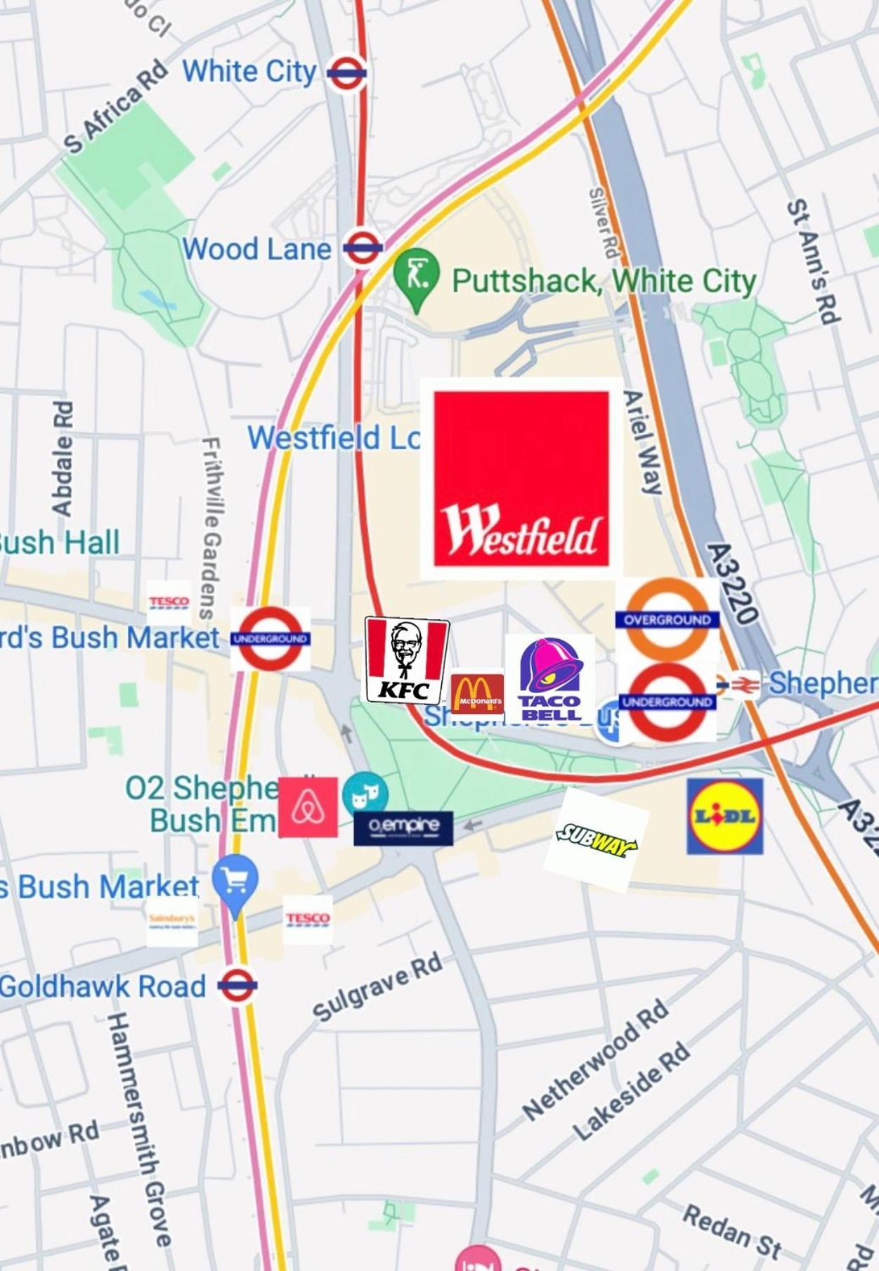 Westfield Shepherds Bush Гостевой дом